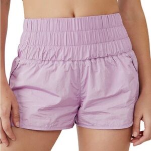 FP Movement The Way Home Athletic Short (Lilac, Large)